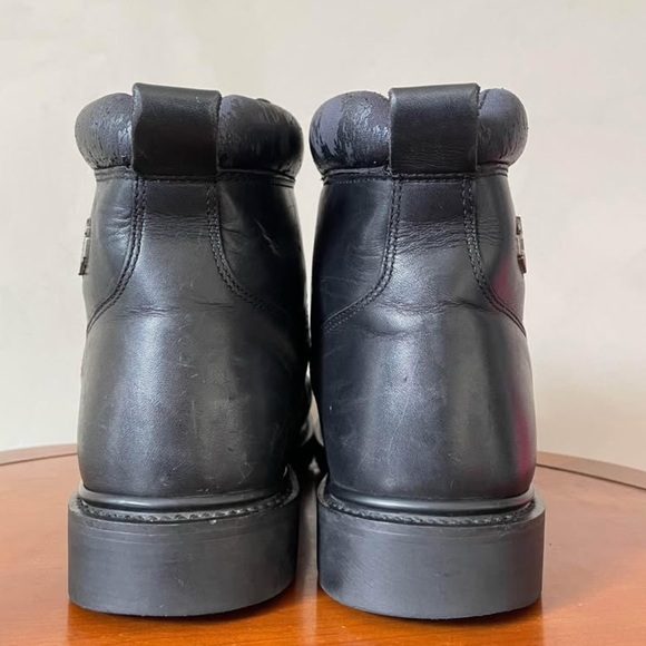 Harley Davidson Men’s Black Leather Motorcycle Riding Boot | US 12 - Picture 2 of 7